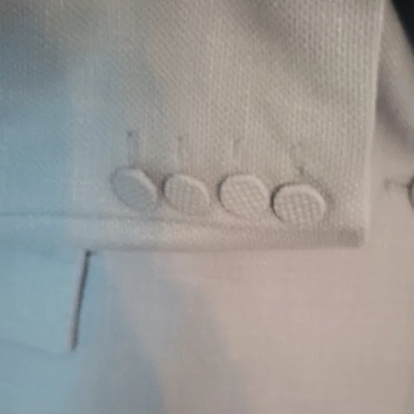 House of Harlow 1960 Blue Blazer with Wide Lapels and Relaxed Fit - Picture 5 of 12